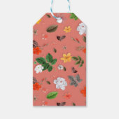 黄色い花と白い薔薇 19 ギフトタグ (正面)