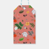 黄色い花と白い薔薇 19 ギフトタグ (裏面)
