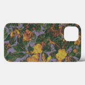 黄色い花のカムフラージュパターン Case-Mate iPhoneケース (裏面 (横))