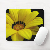 黄色い花のマウスパッド マウスパッド (マウス)