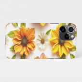 黄色い花の携帯電話ケース iPhoneケース (裏面横)