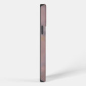 黄色い花の美しい蝶 iPhoneケース (右側面)