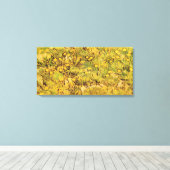 黄色い花の野原 ヴィンセント・ヴァン・ゴッホ キャンバスプリント (インサイチュ (ウッドフロア))