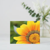黄色い花はがき ポストカード (スタンド正面)