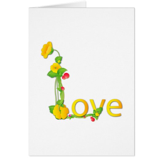 黄色い花を愛する (正面)