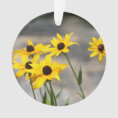 黄色い花オーナメント オーナメント (正面)