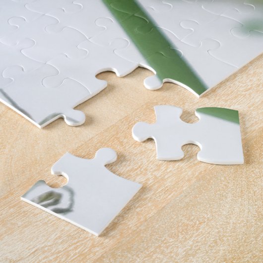 黄色い花デイジー雑草ジグソーパズル ジグソーパズル (側面)