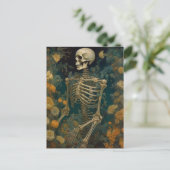 黄色い花園の骨格 ポストカード (スタンド正面)