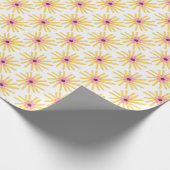 黄色い花束紙 ラッピングペーパー (角)