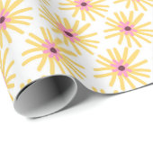 黄色い花束紙 ラッピングペーパー (ロールコーナー)