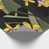 黄色い花束紙 ラッピングペーパー