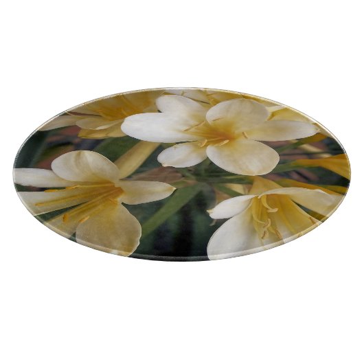 黄色い花 カッティングボード (角)