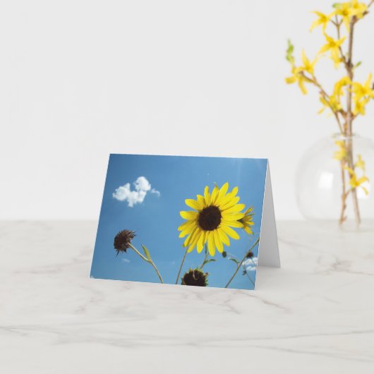 黄色い花 カード (黄色い花)