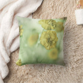 黄色い花 クッション (ブランケット)