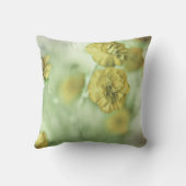 黄色い花 クッション (裏面)