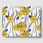 黄色い花 ゲストブック (裏面)