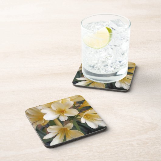 黄色い花 コースター (右側)