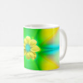 黄色い花 コーヒーマグカップ (正面右)