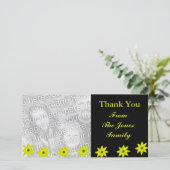 黄色い花 サンキューカード (スタンド正面)