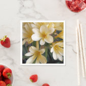 黄色い花 スタンダードカクテルナプキン (インサイチュ)