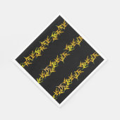 黄色い花 スタンダードランチョンナプキン (角)