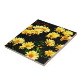 黄色い花 タイル (側面)