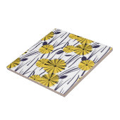 黄色い花 タイル (側面)