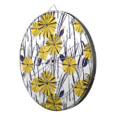 黄色い花 ダーツボード (正面右)