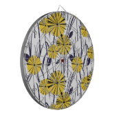 黄色い花 ダーツボード (正面左)