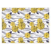 黄色い花 テーブルクロス (正面(横))