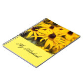黄色い花 ノートブック (左側)