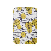 黄色い花 バスマット (正面縦)