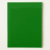 黄色い花 プランナー手帳 (裏面)