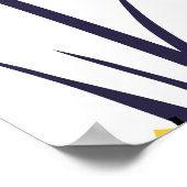 黄色い花 ポスター (角)