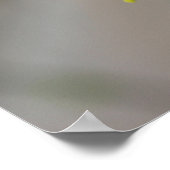 黄色い花 ポスター (角)