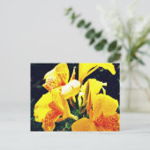 黄色い花 ポストカード (スタンド正面)