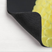 黄色い花 マウスパッド (コーナー)