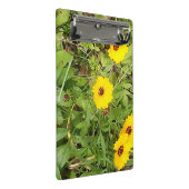 黄色い花 ミニクリップボード (アングル)