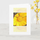 黄色い花-メッセージカード カード (黄色い花)