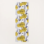 黄色い花 ヨガマット (裏面)