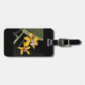 黄色い花 ラゲッジタグ (正面横)