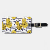 黄色い花 ラゲッジタグ (正面横)