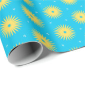 黄色い花 ラッピングペーパー (ロールコーナー)