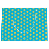 黄色い花 ラージペーパーバッグ (正面)