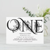 黄色い花 |誕生日パーティー 招待状 (スタンド正面)