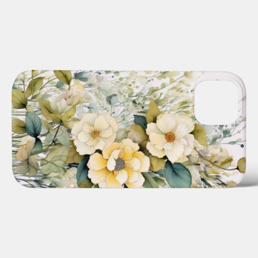 黄色い花 Case-Mate iPhoneケース (裏面 (横))