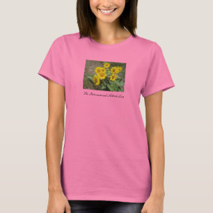 黄色い花 Tシャツ