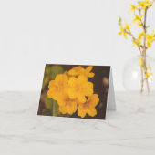 黄色い花Notecard カード (黄色い花)
