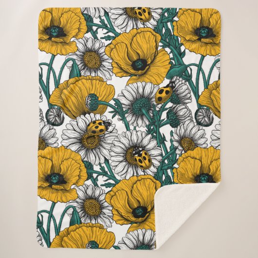 黄色い草原 シェルパブランケット (正面)