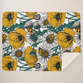 黄色い草原 シェルパブランケット (正面(横))